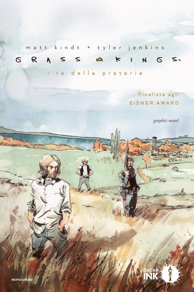 Copertina Grass Kings, edizione Oscar Mondadori Ink